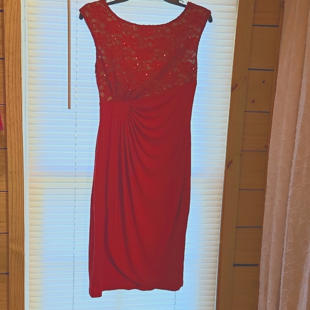 Radiant red dress